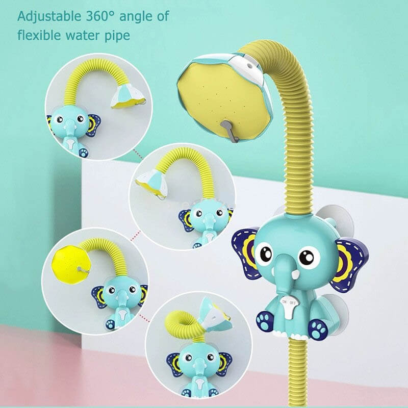 BathBaby™ Cute Elephant Sprinkler Bath Toy