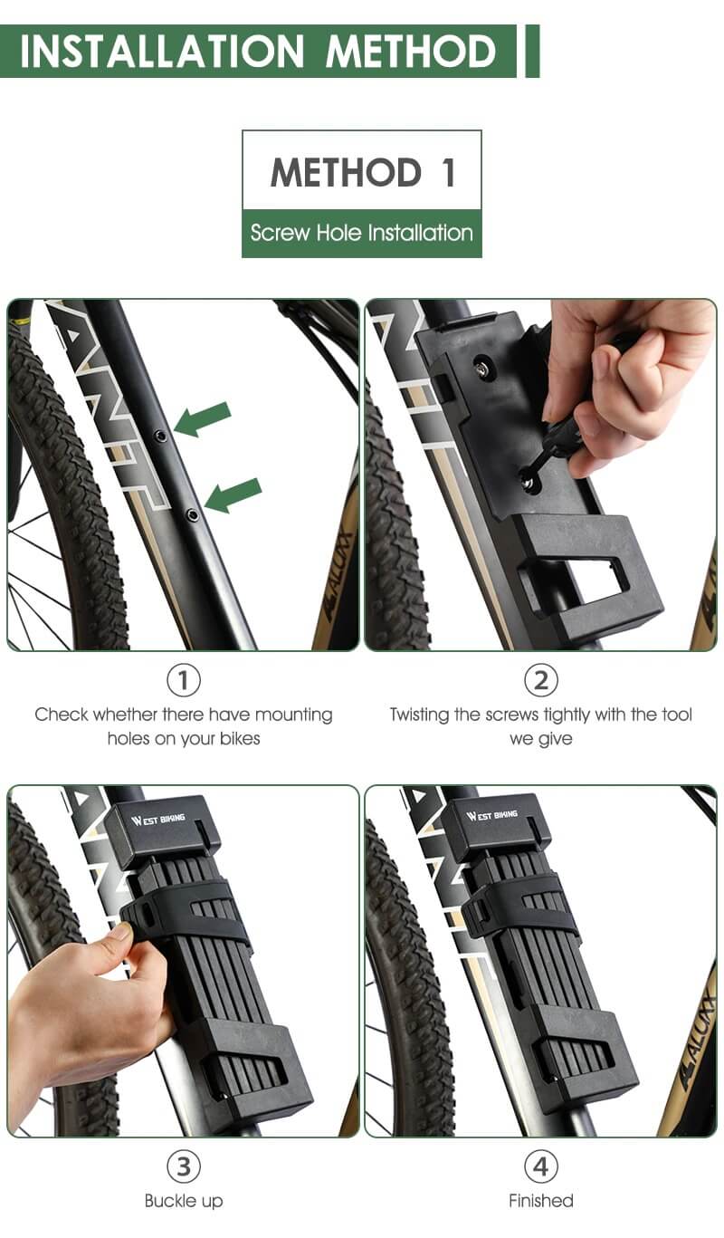 Heavy-Duty Bike Lock - Best Lock for Bike - Chokid