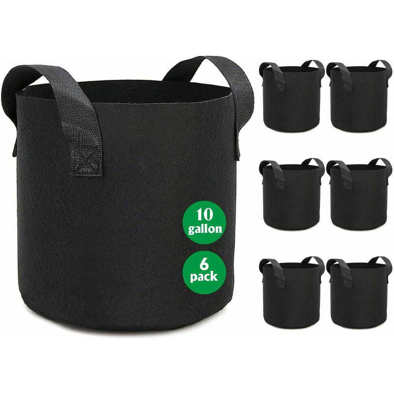 6-Pack Plant Grow Bags