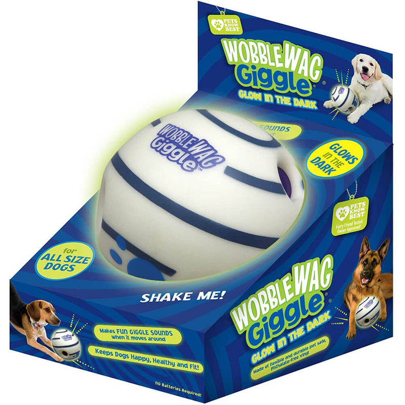 Wobble Wag Giggle Ball Interactive Dog Fun Toy