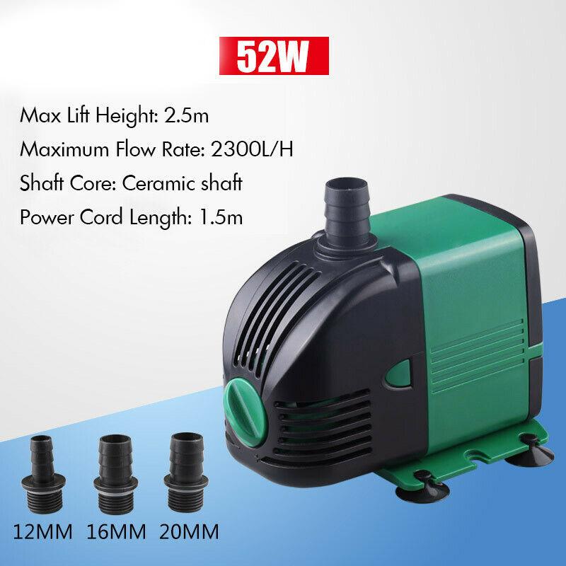 Pond Pump Water Feature Fountain - Submersible Water Pump - Chokid