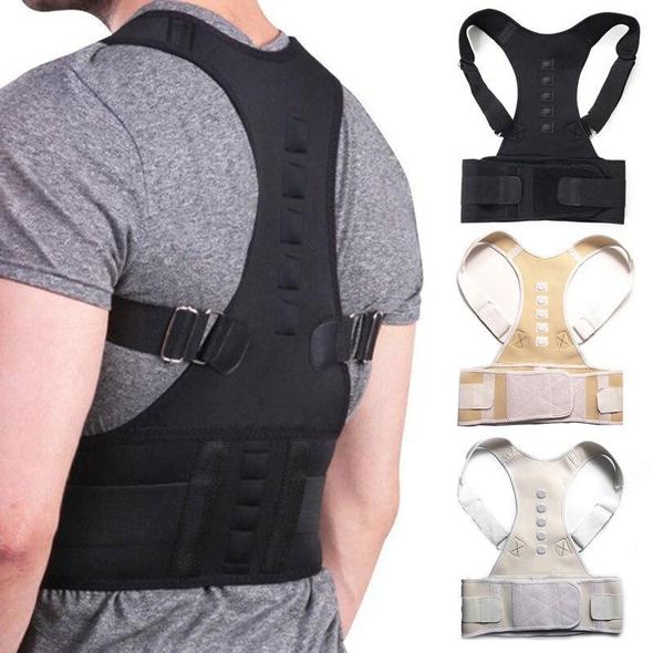 Magnetic Posture Corrective Therapy Back Brace - Chokid