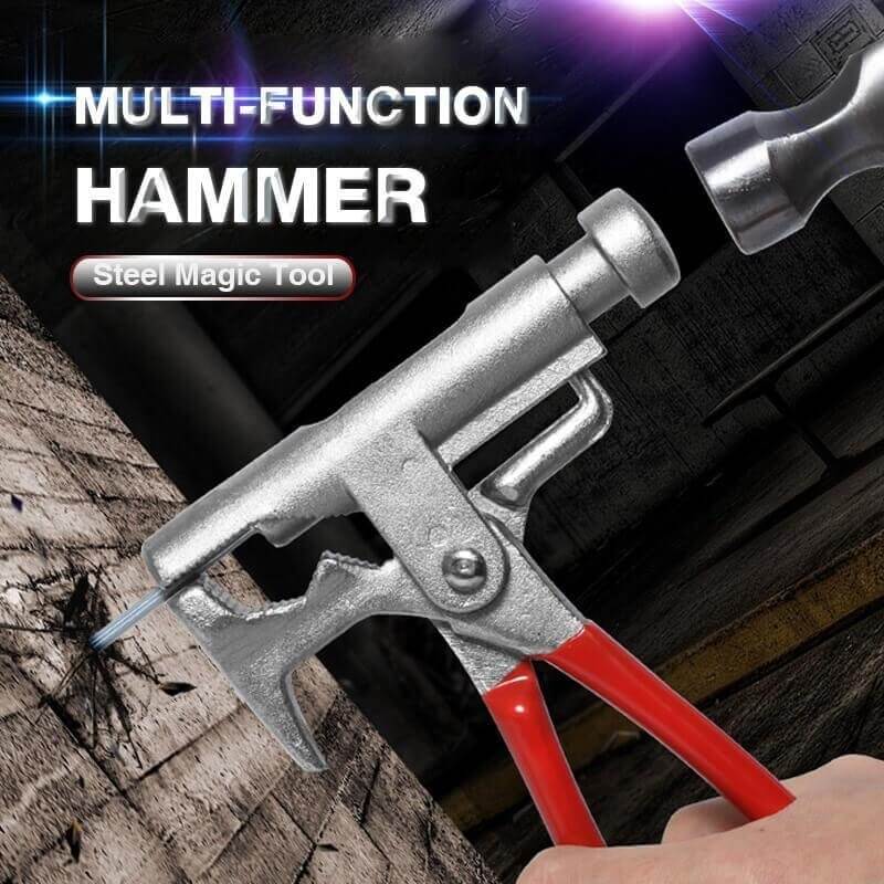 Multi-Function Hammer Steel Magic Tool - Hammer Multi Tool - Chokid