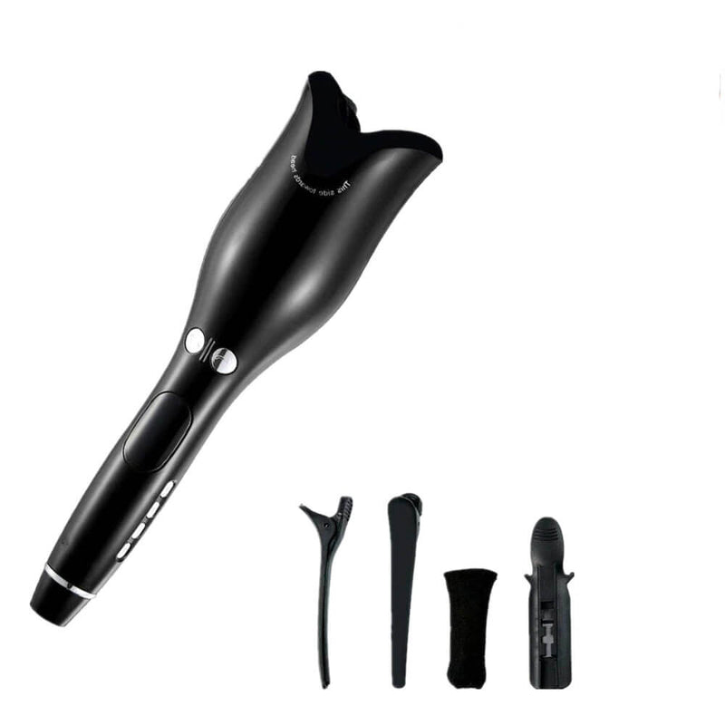 Automatic Hair Curling Iron Wand - Automatic Hair Curler & Waver Iron Wand