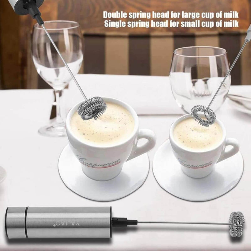 Milk Frother Handheld Electric Foam Maker - Chokid