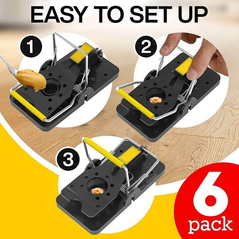 Quick Effective Sanitary Safe Mouse Trap 6 Pack
