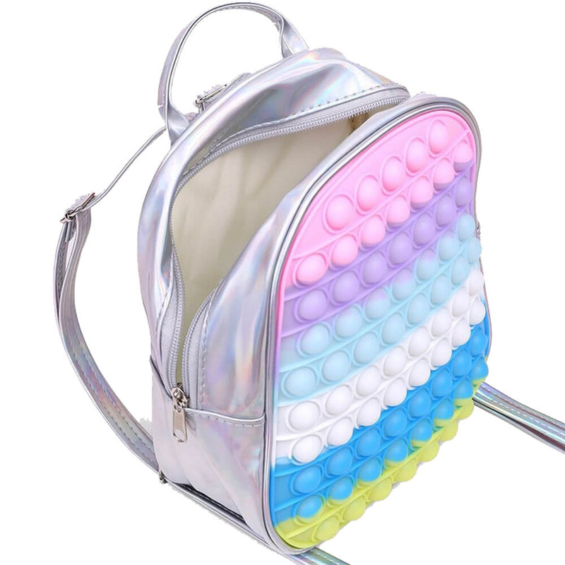 POP IT Backpack Rainbow Fidget Backpack Bag