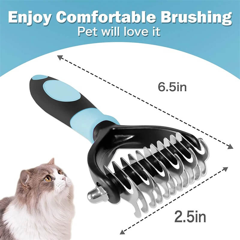 Professional Pet Deshedding Brush and Dematting