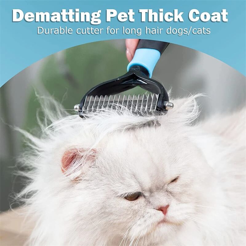 Professional Pet Deshedding Brush and Dematting