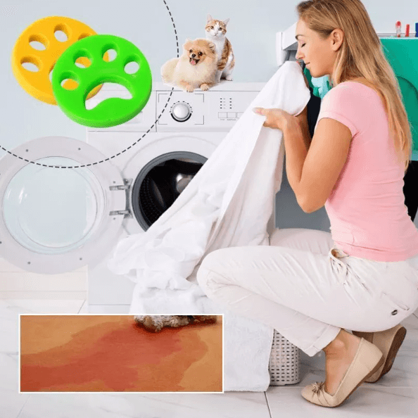 Pet Hair Remover for Laundry (4 PCS)