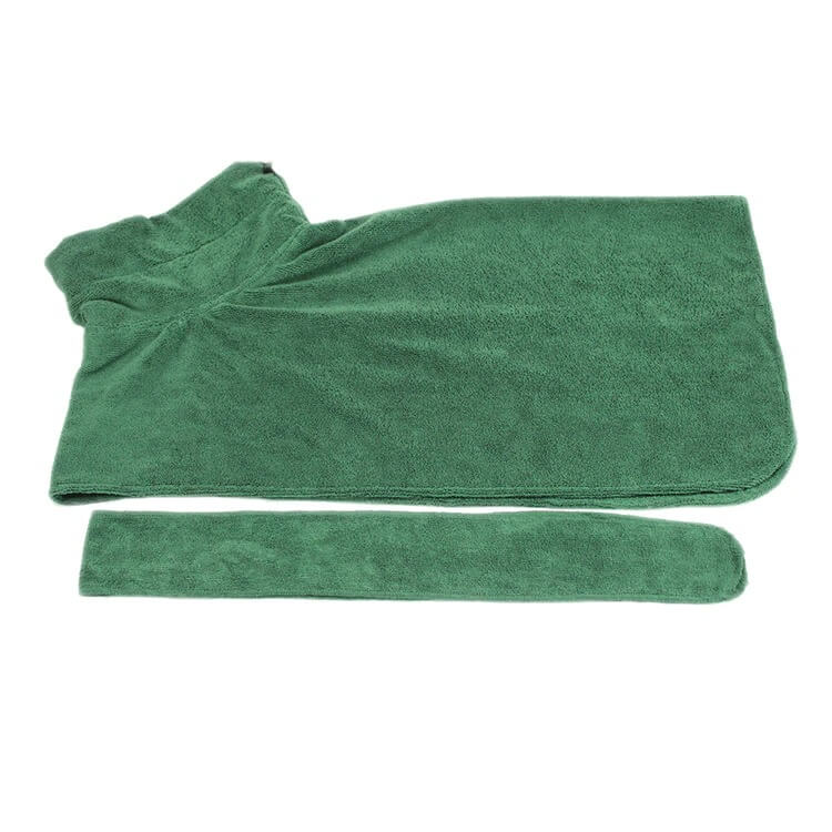 Dog Towel Bathrobe Soft Super Absorbent Pet Bathrobe