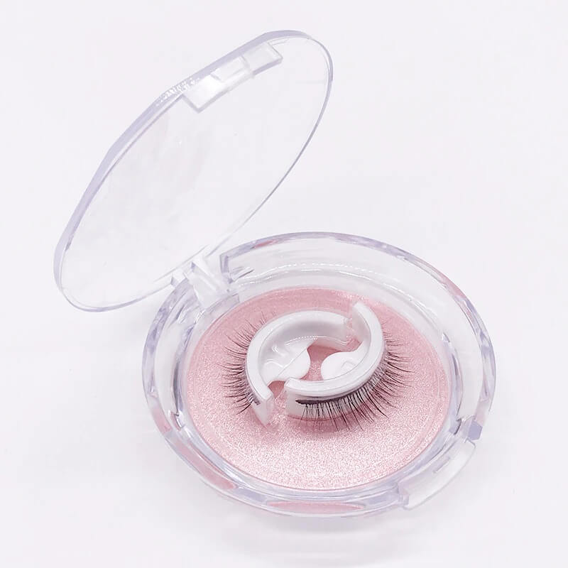 Reusable Self-Adhesive Eyelashes Without Glue