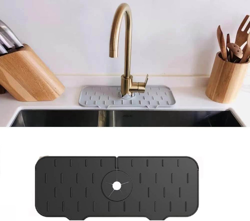 Silicone Sink Faucet Mat for Kitchen