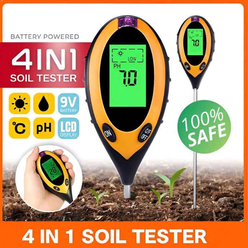 4-in-1 Soil Moisture Meter