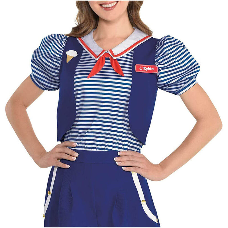 Stranger Things Robin Scoops Ahoy Halloween Cosplay Costume for Women