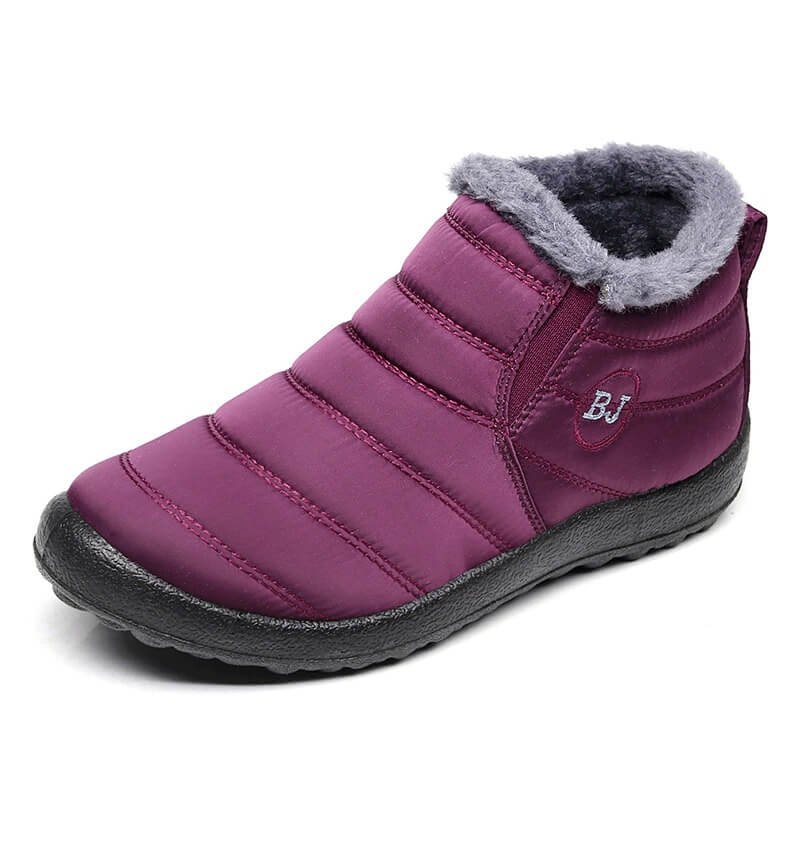Winter Snow Boots For Women & Men - Warm Ankle Boots Slip On