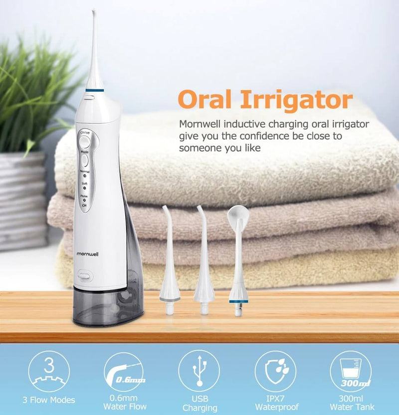 Oral Irrigator Teeth Pick Cleaners - Best Cordless Water Flosser - Chokid