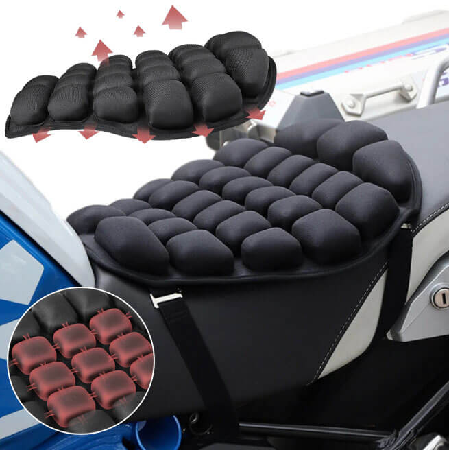 Air Motorcycle Seat Cushion - Best Motorcycle Seat Pad - Chokid