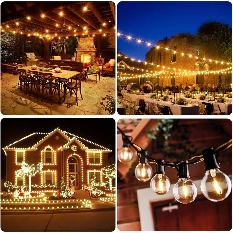LED Outdoor String Fairy Bulb Lights Halloween - Chokid