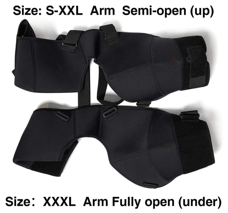 Shoulder Compression Sleeve - Double Shoulder Support - Chokid
