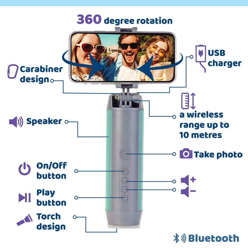 Ultra Multifunctional Bluetooth Selfie Stick - Chokid